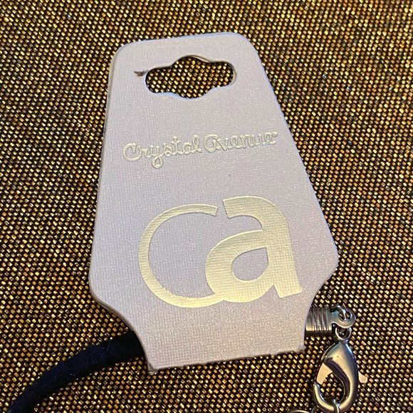 π NWT Crystal Volleyball Necklace - Picture 10 of 10